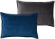 Dutch Decor Fay - Sierkussen Velvet Insignia Blue 40x60 Cm