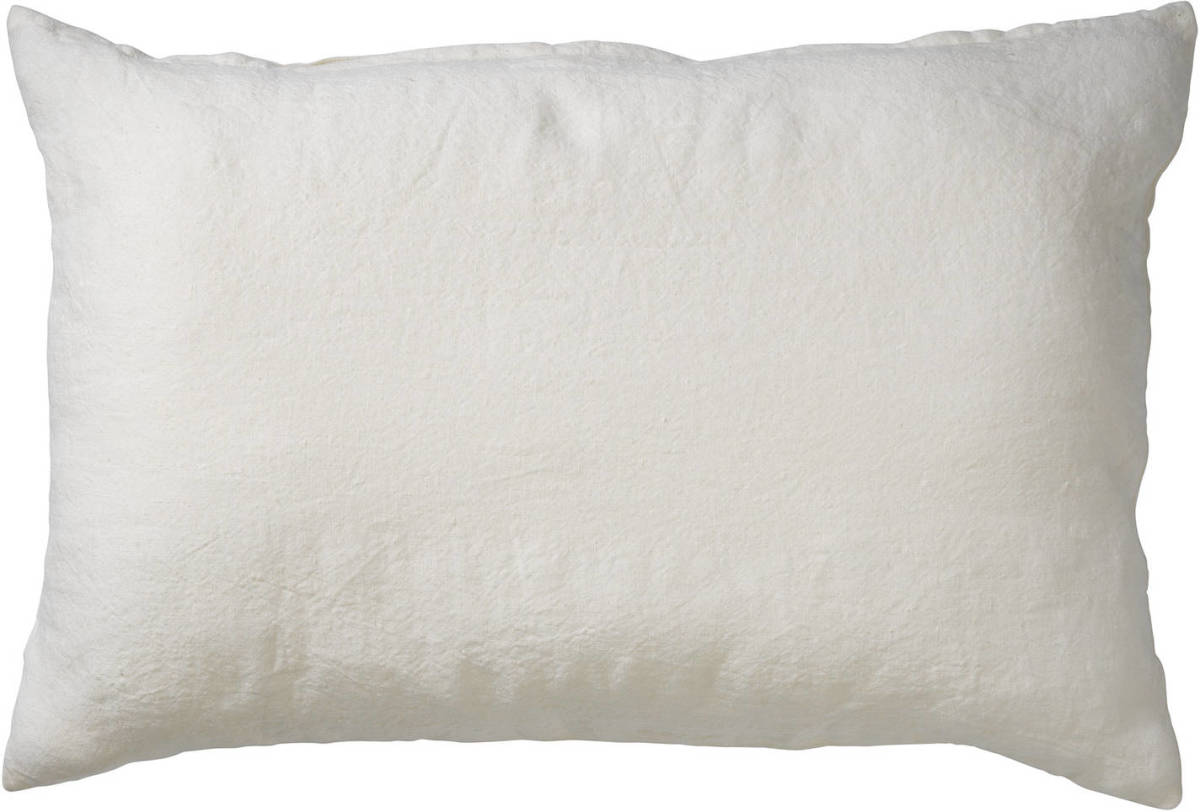Dutch Decor Linn - Sierkussen Linnen Snow White 40x60 Cm - Wit - Wit