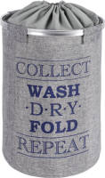 Wenko Wasmand Ringo 40 X 54 Cm Polyester Grijs