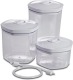 Solis Bewaar Container Set - 3 Stuks - Vacuumcontainer