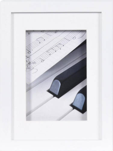 Henzo Fotolijst - Piano - Fotomaat 13x18 Cm - Wit