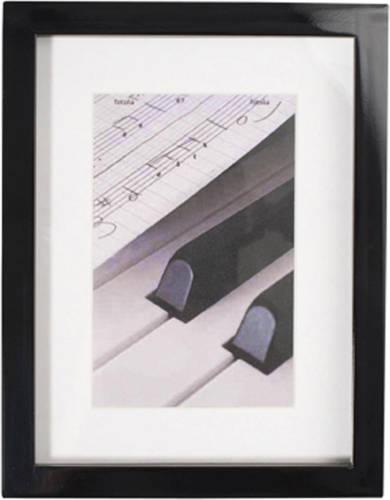 Henzo Fotolijst - Piano - Fotomaat 13x18 Cm - Zwart