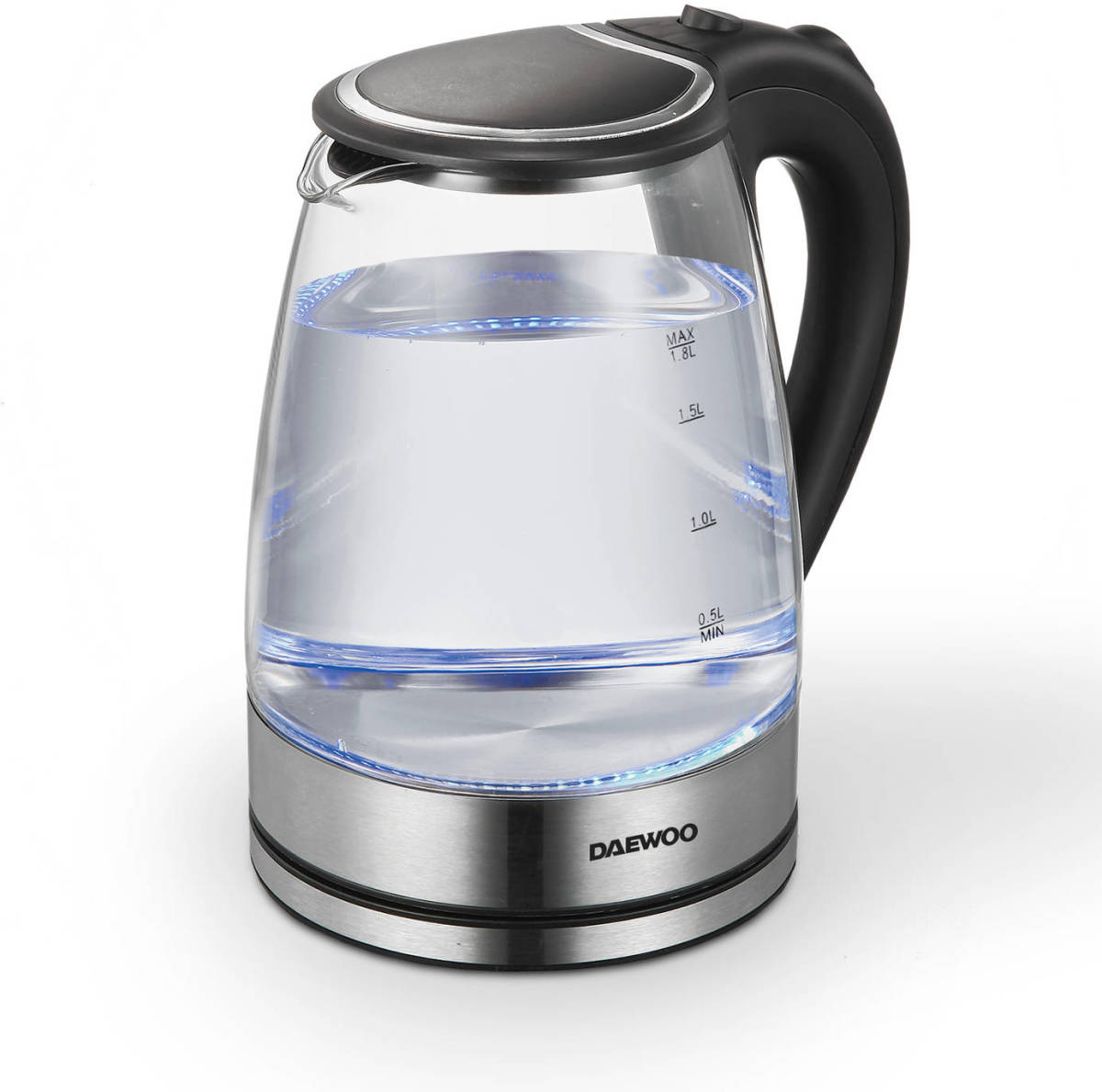 Daewoo Dswk30at Glazen Waterkoker - 1,7 Liter - Led-verlichting