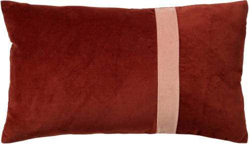 Dutch Decor Pippa - Kussenhoes Velvet Muted Clay 30x50 Cm