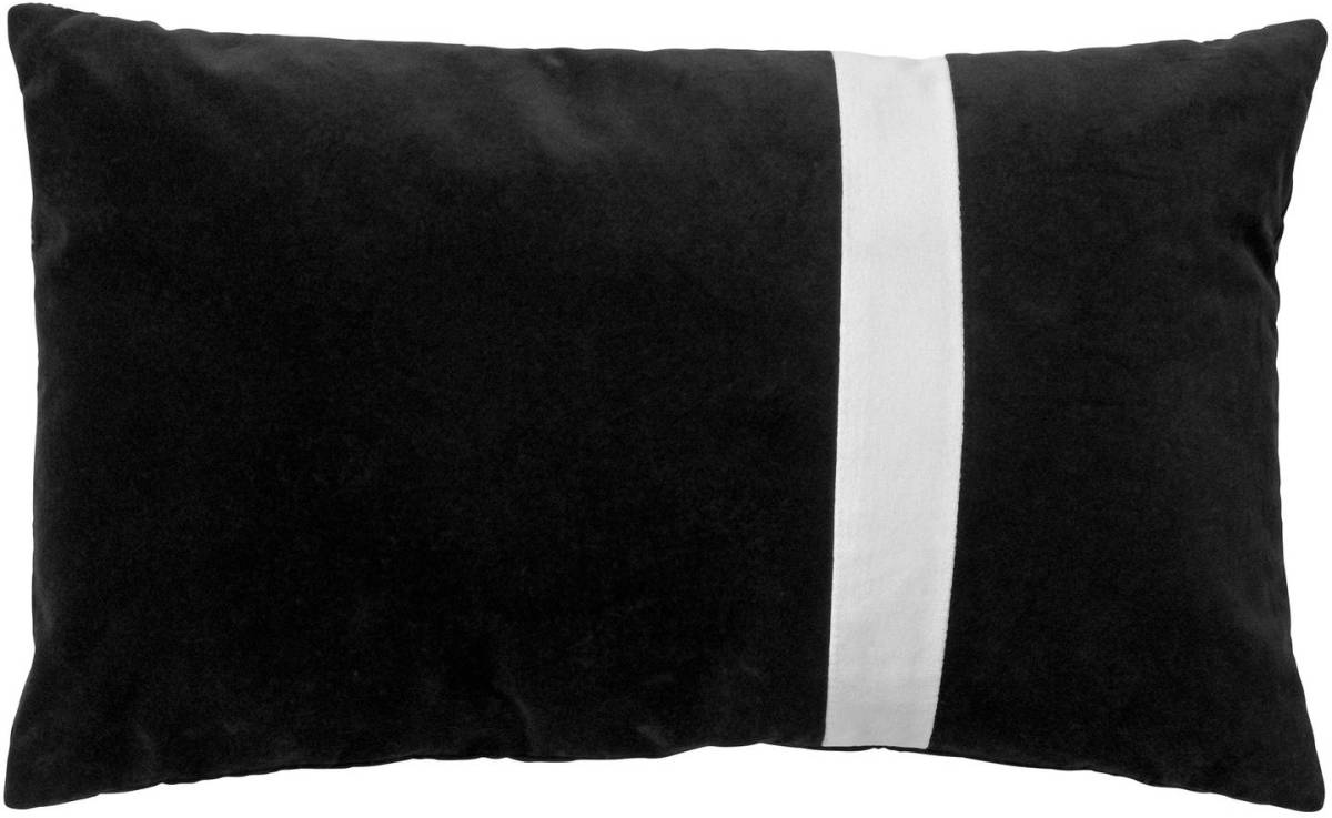 Dutch Decor Pippa - Kussenhoes Velvet Raven 30x50 Cm