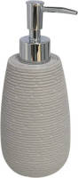 Gerimport Zeeppomp 280 Ml 8 X 8 X 19 Cm Hars Grijs/zilver