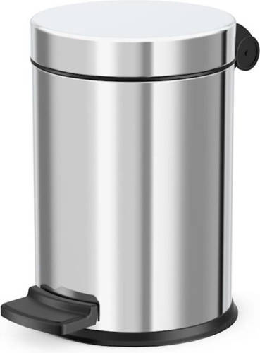 Hailo Pedaalemmer Solid S 3 L Roestvrij Staal