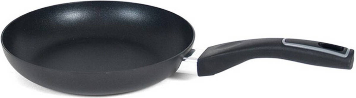 San Ignacio Aluminium Zwarte Kleine Koekenpan/hapjespan Gusto Met Anti-aanbak Laag 18 Cm - Koekenpannen