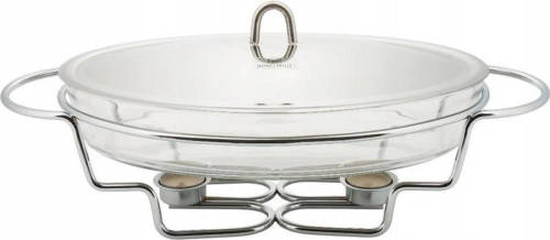KINGHOFF 1411- Warmhoudschaal - Rechaud - Rond - 3.2 Liter
