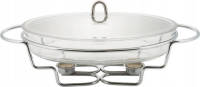 KINGHOFF 1411- Warmhoudschaal - Rechaud - Rond - 3.2 Liter