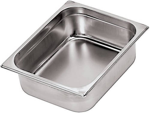 Paderno Gastronormbak 53 X 32,5 X 10 Cm Rvs Zilver