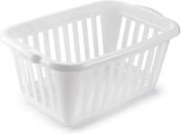 Forte Plastics Kunststof Open Wasmand Van 35 Liter In Het Wit - Wasmanden