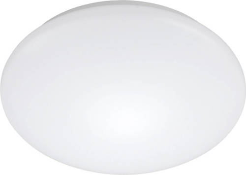 BES LED Led Plafondlamp Met Bewegingssensor - Strum - 24w - Opbouw Rond - Natuurlijk Wit 4200k - 360° - Mat Wit - Aluminium