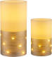 Pauleen Fairy Lights Led-kaarsen Wax - 2 Stuks