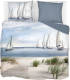 Snoozing Dunes - Flanel - Dekbedovertrek - Tweepersoons - 200x200/220 Cm - Blauw