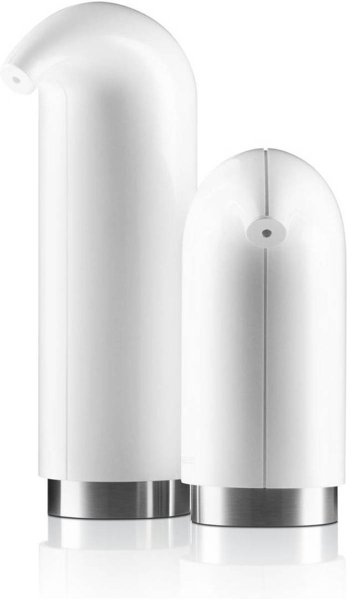Eva Solo Zeep- En Lotiondispenser Rvs Wit 2-delig