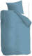 Beddinghouse Organic Basic Dekbedovertrek - 1-persoons (140x200/220 Cm + 1 Sloop) - Katoen - Blue Grey