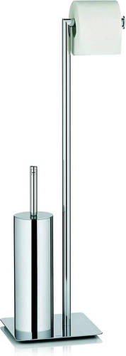 Kela Toiletrol- En -Borstelhouder Style 20 X 71 Cm Staal Zilver