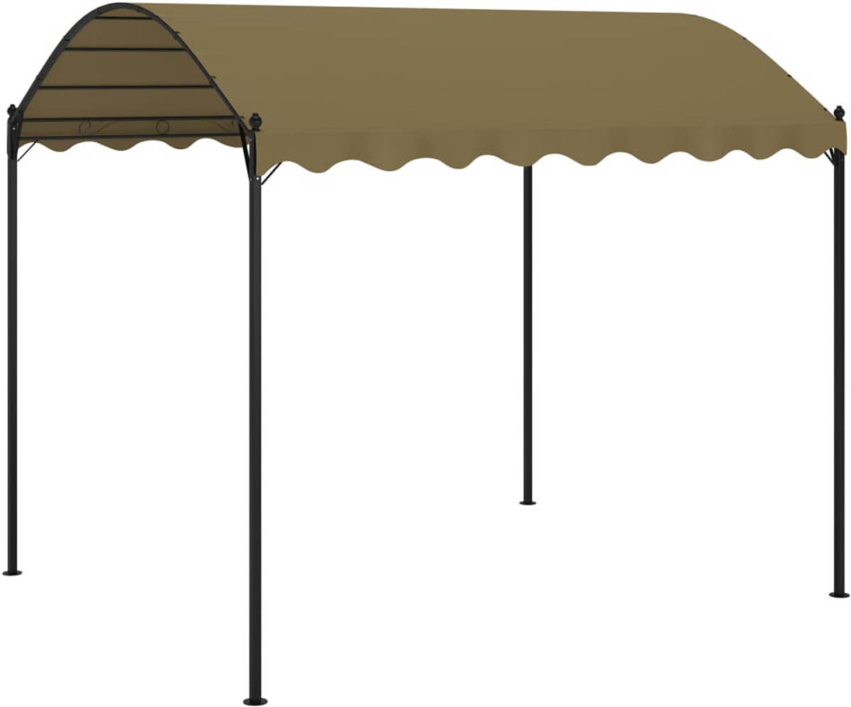 VidaXL Prieel 180 G/m² 4x3x2,6 M Taupe