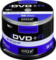 1x50 Intenso DVDR 4.7GB 16x Speed. Cakebox