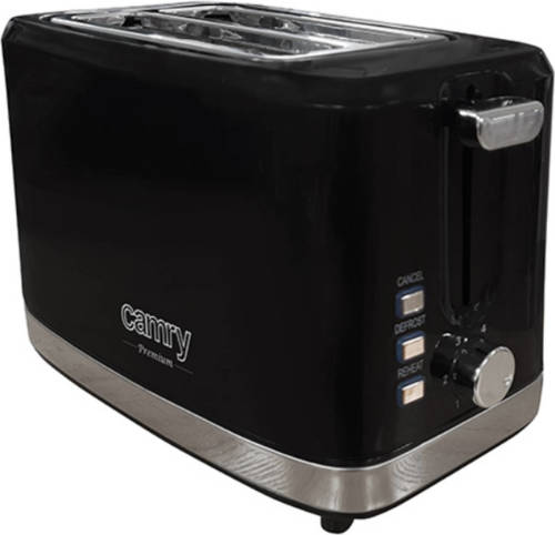 Camry Cr3218 - Broodrooster Voor 2 Sneden - Zwart