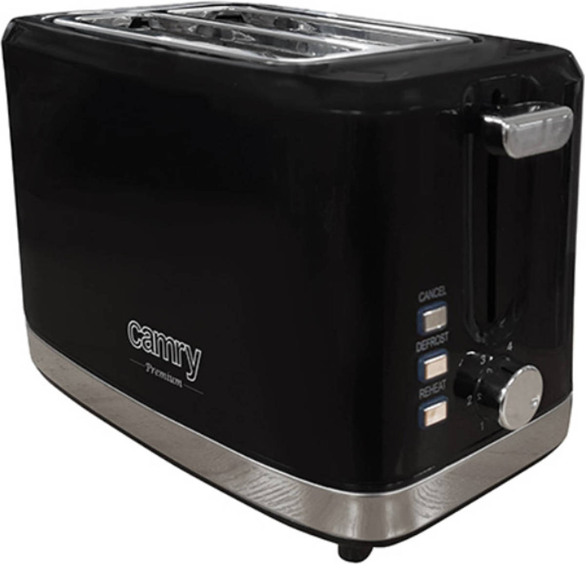 Camry Cr3218 - Broodrooster Voor 2 Sneden - Zwart