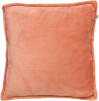 Dutch Decor Cilly - Sierkussen Van Fleece Muted Clay 45x45 Cm