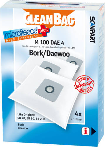 Scanpart M100dae4 Microfleese Stofzak Daewoo Sb70-80 Micro En