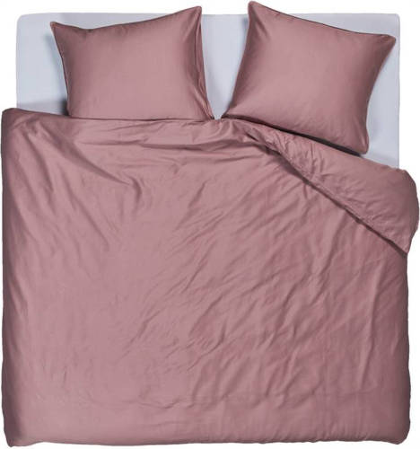 Beddinghouse Conscious Dekbedovertrek - 2-persoons (200x200/220 Cm + 2 Slopen) - Katoen - Pink