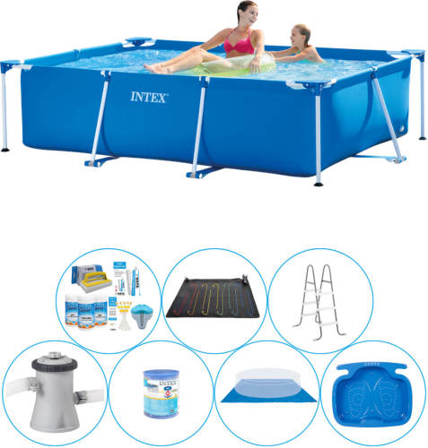 Intex Frame Pool Rechthoekig 220x150x60 Cm - 8-delig - Zwembad Super Deal