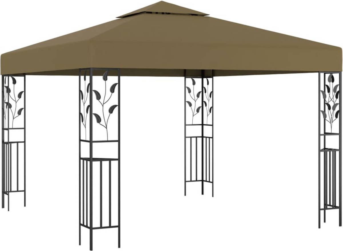 VidaXL Prieel 180 G/m² 3x3 M Taupe