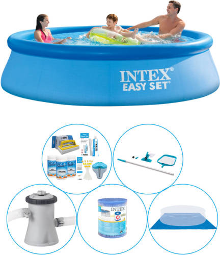 Zwembad Met Accessoires - 6-delig - Intex Easy Set Rond 305x76 Cm