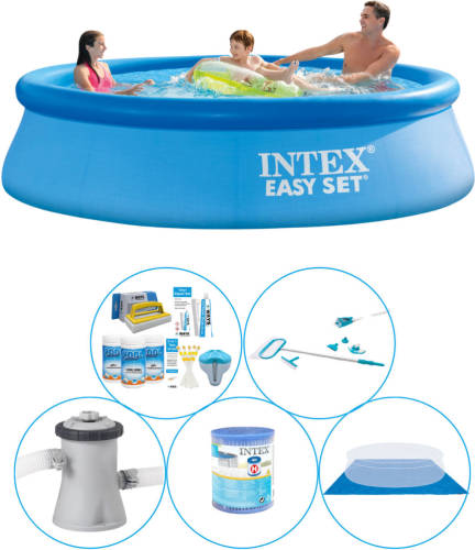 Zwembad Inclusief Accessoires - 6-delig - Intex Easy Set Rond 305x76 Cm