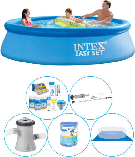 Zwembad Super Deal - 6-delig - Intex Easy Set Rond 305x76 Cm