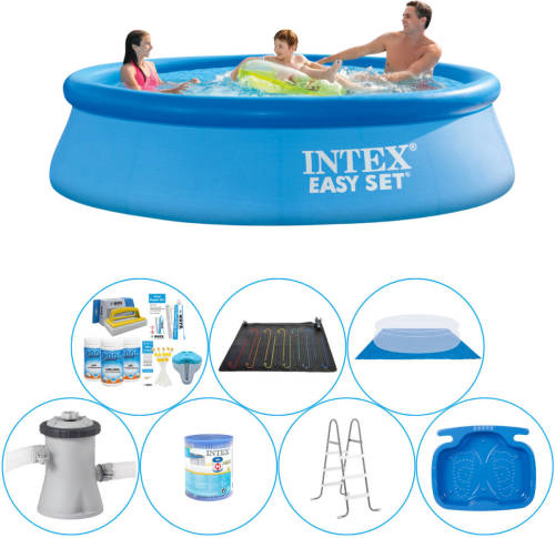 Zwembad Bundel - 8-delig - Intex Easy Set Rond 305x76 Cm