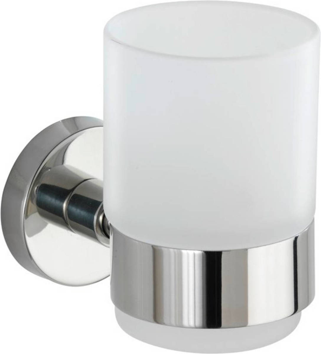 Wenko Tandenborstelhouder Bosio 10,5 X 9,5 X 7 Cm Rvs Zilver