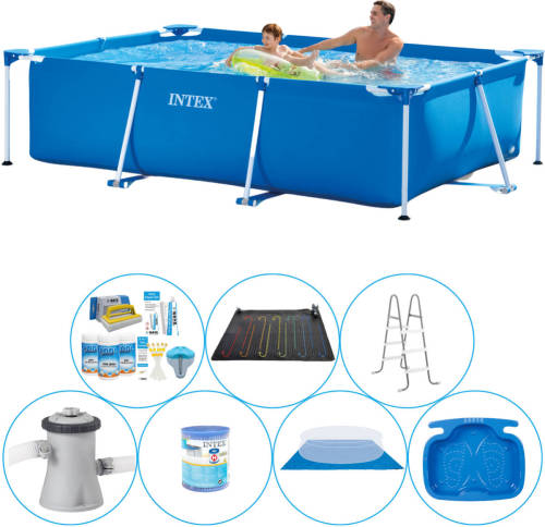 Intex Frame Pool Rechthoekig 260x160x65 Cm - 8-delig - Zwembad Super Deal