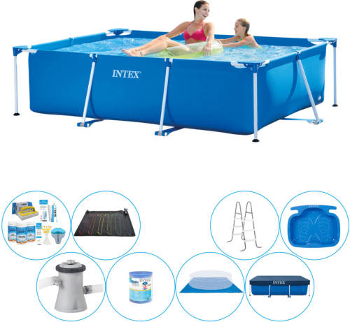 Intex Frame Pool Rechthoekig 220x150x60 Cm - Zwembad Super Deal