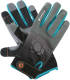 Gardena Werkhandschoenen Polyester Grijs/zwart/blauw Maat L