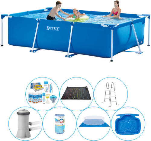 Intex Frame Pool Rechthoekig 300x200x75 Cm - 8-delig - Zwembad Super Deal