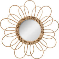 Atmosphere - Ronde Spiegel - Rotan - 38 Cm