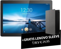 Lenovo Bundel TB-X505F Tab M10 (HD) 10.1 /2GB/32GB Tablet in zwart incl. Sleeve