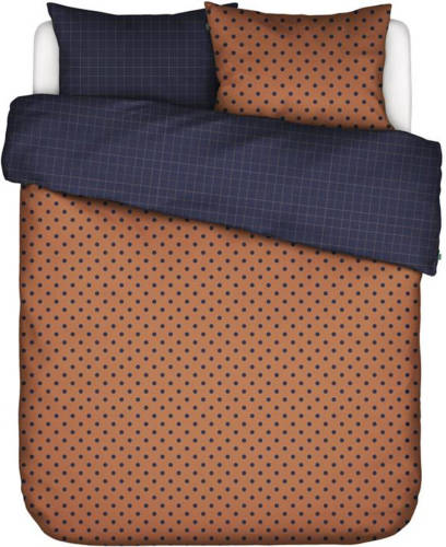 Covers en Co Covers & Co Turn Over Dekbedovertrek - 2-persoons (200x200/220 Cm + 2 Slopen) - Percal Katoen - Hazel