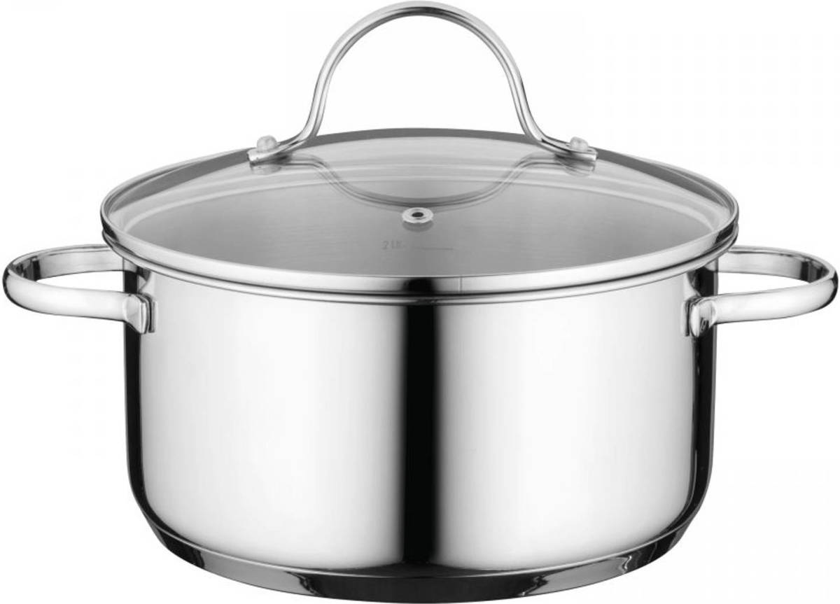Berghoff Essentials Comfort Soeppan - 24 Cm - Rvs - Met Glazen Deksel