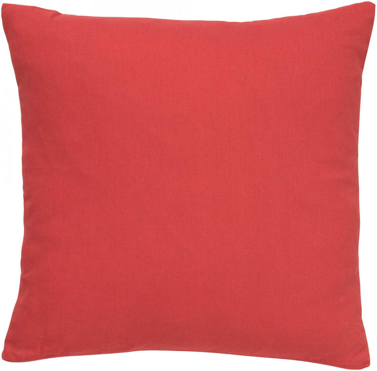 Dutch Decor James - Kussenhoes Van Katoen Aurora Red 45x45 Cm - Rood - Rood