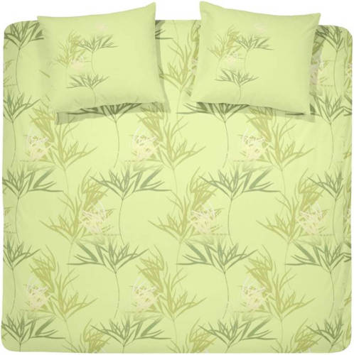 Damai Pumila Dekbedovertrek - Lits-jumeaux (240x200/220 Cm + 2 Slopen) - Katoen - Reed Yellow