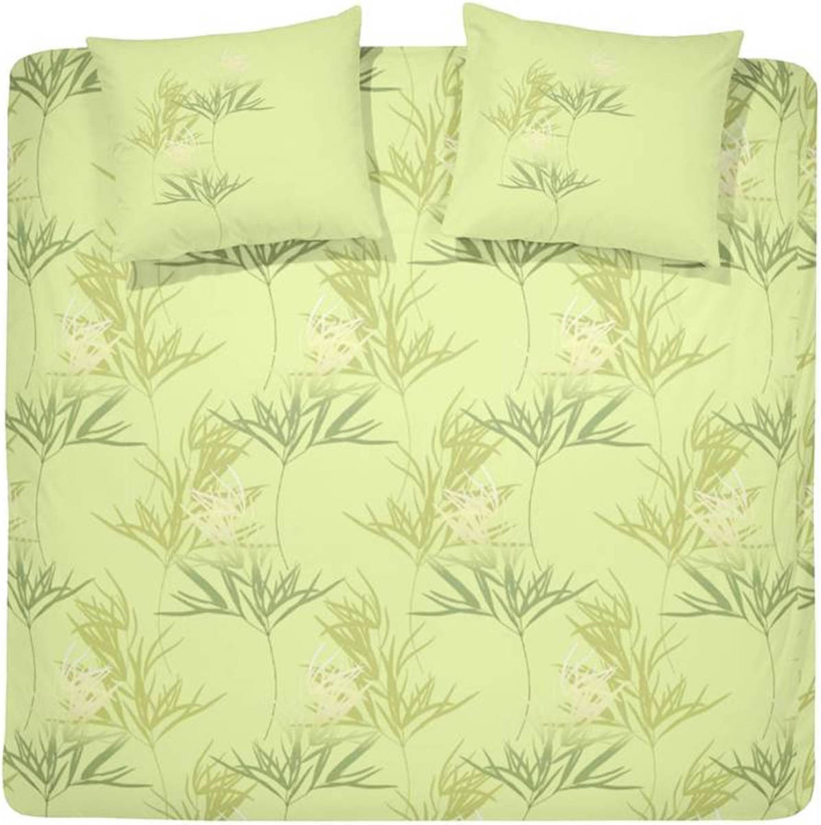 Damai Pumila Dekbedovertrek - Lits-jumeaux (240x200/220 Cm + 2 Slopen) - Katoen - Reed Yellow