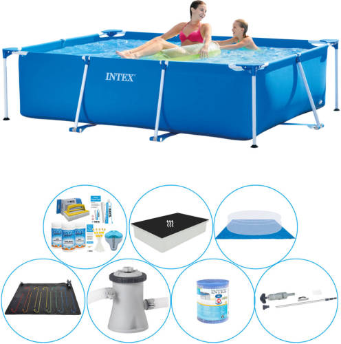 Intex Frame Pool Rechthoekig 220x150x60 Cm - Zwembad Super Set