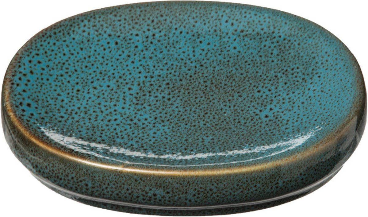 Decopatent ® Zeepbakje - Groene Harmonie - Keramiek Zeephouder Voor