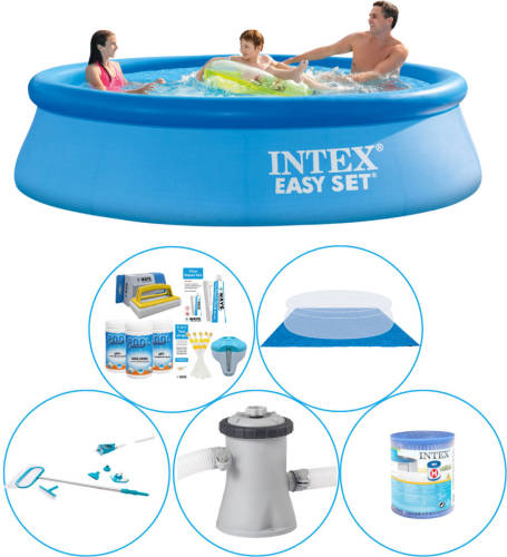 Intex Easy Set Rond 305x76 Cm - 6-delig - Zwembad Met Accessoires